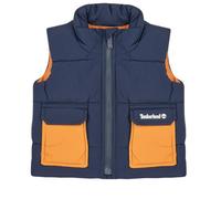 Doudounes enfants garcons Timberland DOUDOUNE SANS MANCHES T60341 Bleu 36 mois