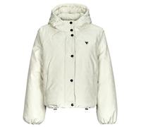 Doudounes femmes Guess 4G BOXY PUFFER Beige EU S