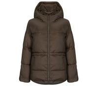 Doudounes femmes Guess MARIKA HOODED JACKET Marron EU M