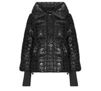 Doudounes femmes Guess MELIE HOUNDSTOOTH PUFFER Noir EU L