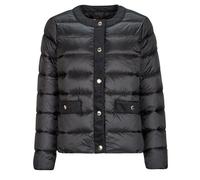 Doudounes femmes MICHAEL Michael Kors COLLARLESS PACKABLE JACKET W CORDUROY TRIM Noir EU S