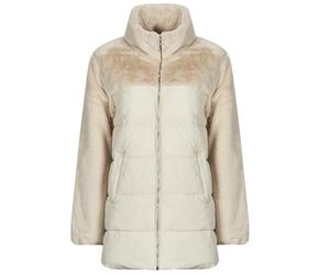 Doudounes femmes Only ONLWANJA FUR PUFFER MIX COAT CC OTW Beige EU M