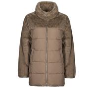 Doudounes femmes Only ONLWANJA FUR PUFFER MIX COAT CC OTW Marron EU L