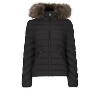 Doudounes femmes Superdry FUJI HOODED FAUSSE FOURRURE Noir FR 38