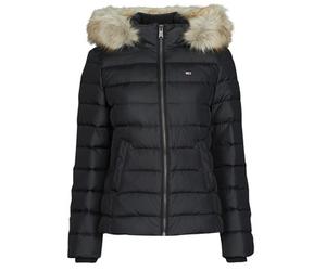 Doudounes femmes Tommy Jeans TJW BASIC HOODED DOWN JACKET Noir EU XXS