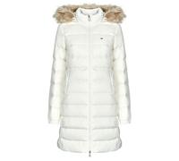 Doudounes femmes Tommy Jeans TJW ESSENTIAL HOODED DOWN COAT Blanc EU L