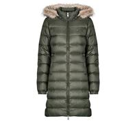 Doudounes femmes Tommy Jeans TJW ESSENTIAL HOODED DOWN COAT Vert EU XXS