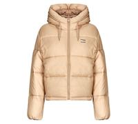 Doudounes femmes Tommy Jeans TJW HOODED PUFFER JACKET Beige EU L