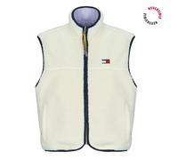 Doudounes femmes Tommy Jeans TJW REVERSIBLE TEDDY VEST Beige EU XL