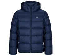 Doudounes hommes Calvin Klein Jeans LS NYLON ZIP OFF HOOD DOWN PUFFE Bleu EU M