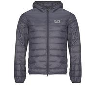 Doudounes hommes Emporio Armani EA7 TRAIN CORE ID DOWN LIGHT JACKET HOODIE CC 8NPB24 Gris EU S