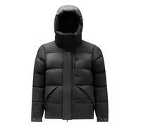 Doudounes Matelassées Brillantes For Hommes Doudounes À Capuche For Hommes Veste Bouffante À Fermeture Éclair Complète Veste Coupe-vent Résistante À L'eau Manteaux D'hiver Chauds De Couleur Unie(Style