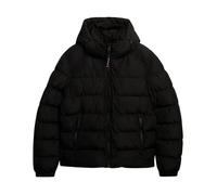 Doudounes synthétiques Hooded sport puffer jacket blk - Superdry M