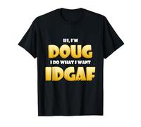 Doug Costume IDGAF Funny Meme Halloween Costume for Dougs T-Shirt