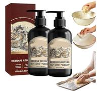 Dough Cleaner Soap for Sourdough,Fast-Acting Dough Cleaning Solution,Reduces the Need for Scrubbing and Soaking,Dough Residue Removal and Cleaning for Kitchen Bowls and Pots (2 Pcs)