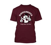 DoughGetting Paid Tee Shirt Men Graphic Tee Big Tall Small Hip Hop T Shirt Red(Medium)