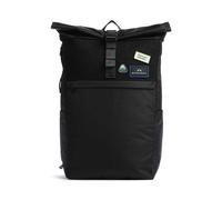 Doughnut Airlines Jetpack Sac à dos roll-top noir, nylon recyclé, unisexe