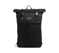 Doughnut Glossy Blocking Christopher Sac à dos roll-top noir, nylon, unisexe, 18L