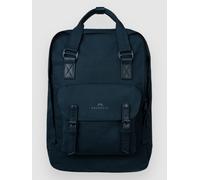 Doughnut Macaroon Large Sac à dos bleu Uni