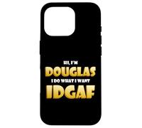 Douglas Costume IDGAF Funny Meme Halloween Costume for Doug Coque pour iPhone 16 Pro
