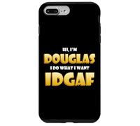 Douglas Costume IDGAF Funny Meme Halloween Costume for Doug Coque pour iPhone 7 Plus/8 Plus