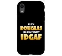 Douglas Costume IDGAF Funny Meme Halloween Costume for Doug Coque pour iPhone XR