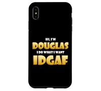 Douglas Costume IDGAF Funny Meme Halloween Costume for Doug Coque pour iPhone XS Max