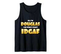 Douglas Costume IDGAF Funny Meme Halloween Costume for Doug Débardeur
