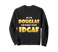 Douglas Costume IDGAF Funny Meme Halloween Costume for Doug Sweatshirt
