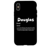 Douglas Definition Personalized Name Custom Costume for Doug Coque pour iPhone X/XS