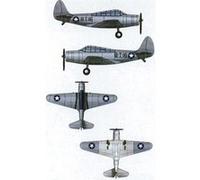 Trumpeter Avions 1/350 TBD-1 Devastator pour USS Hornet – Lot 10 boîtes