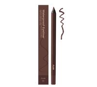 Dougoir pour les yeux à l'épreuve des taches - crayon imperméable 2 en 1, stylo de maquillage de longue date de longue date, outil d'eye-liner lisse aiguisable, accessoire de beauté résistant à la sue