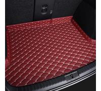 DoUiabc Tapis de Coffre de Voiture pour Renault Symbioz Twizy, Modèles Personnalisés Tapis de Sol en Cuir Housse de Tapis Four Seasons, Accessoires de Voiture, Car Boot Mats,7-Wine Red