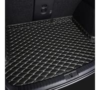 DoUiabc Tapis de Coffre de Voiture pour Renault Symbioz Twizy, Modèles Personnalisés Tapis de Sol en Cuir Housse de Tapis Four Seasons, Accessoires de Voiture, Car Boot Mats,2-Black Beige