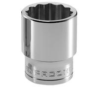 Douille courte 12 pans - carré 1/2" - ouverture maximum 17 mm - S FACOM