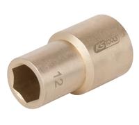 KS Tools 963.1214 - Douille 6 pans - 1/2'' - 16mm - Gamme BRONZEplus - Antidéflagrant - En Aluminium bronze