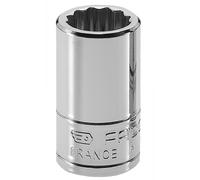 Facom R.9/32E Douille 1/4' 12 Pans De 9/32