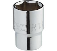 Douille 6 pans - ouverure maximum 13 mm - série radio 1/4" SAM OUTILLAGE