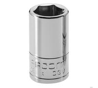 Facom R.8 Douilles 6 Pans, Argent, 1/4"