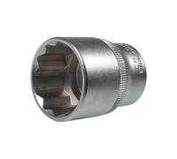 OC-PRO Douille 3/4 Chrome Vanadium 12 Pans 60 mm Carrée Conducteur 3/4 Professionnelle
