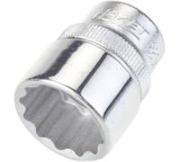 Hazet 880AZ-11/16 Douille carré creux 10 mm/profil traction à 12 pans extérieurs Taille 11/16 longueur 29.5 mm