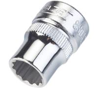 HAZET Douille 12 pans extérieurs 880AZ-3/8 10 mm (3/8 pouce) Longueur 25 mm