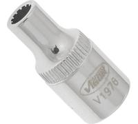 Douille 12 pans extérieurs 6 mm Longueur: 25 mm Vigor V1979 Propulseur: 1/4\ (6.3 mm) 1 pc(s)