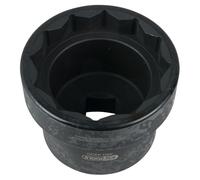 Douille 12 pans pour écrou de moyeu avec guide 90 mm KS TOOLS - 460.4230