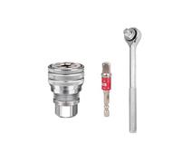 Douille 3/8" 10-19 mm hexagonale universelle réglable pour liquet