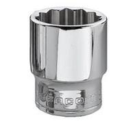 Douille 3/8' 12 pans métriques de 16mm - J.16