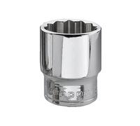 Douille 3/8'' 12 pans métriques diamètre 15mm longueur 30mm - FACOM - J.15 G