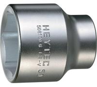 Douille 508100-6 3/4 pouce 6 pans SW 32mm HEYTEC
