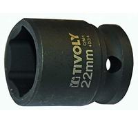Douille 6 pans à choc carré 1/2" DIAM 22