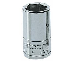 Douille 6 pans - carré 1/4" OGV - ouverture max 7 mm - série Radio FACOM